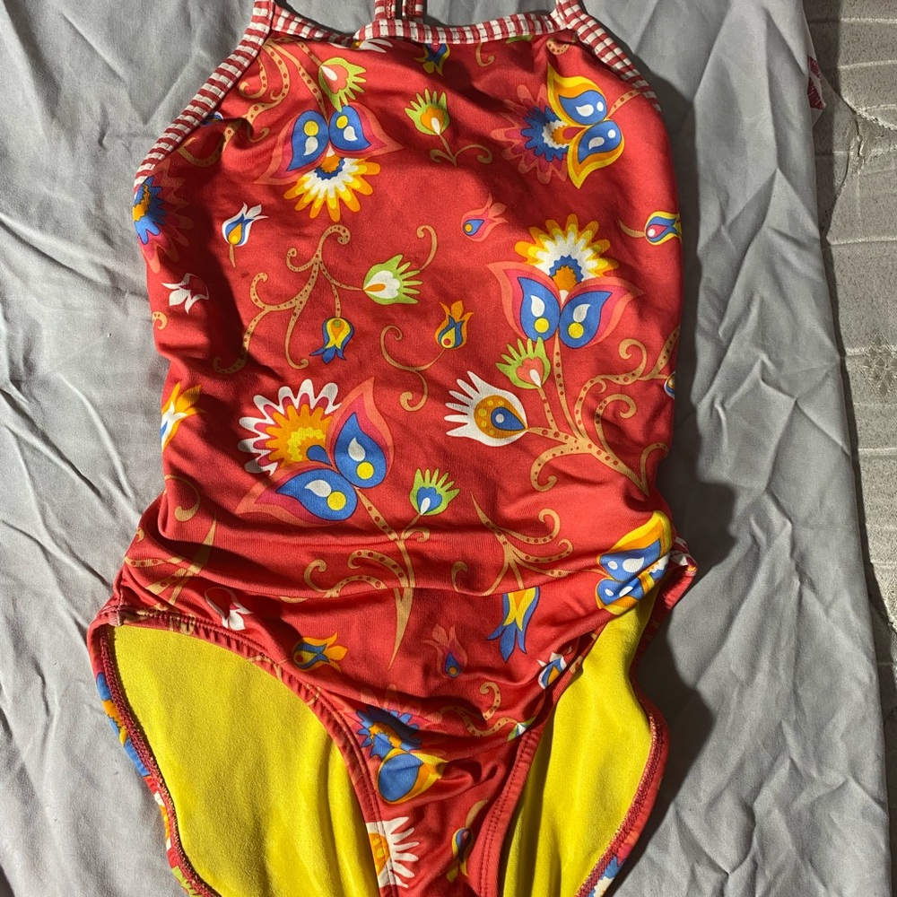 Dolfin in Vibrant Floral One Piece Swimsuit